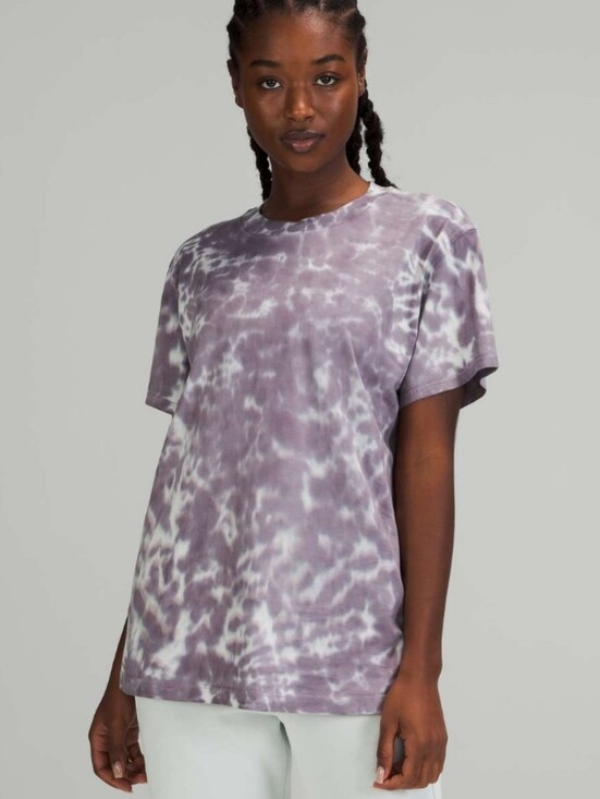 lululemon athletica Tops - Lululemon All Yours Tie Dye Tee